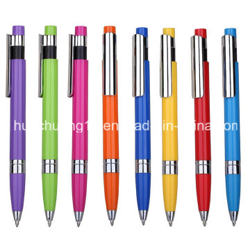 Stylo à bille promotionnel de vente chaude / stylo à bille en plastique R4324b